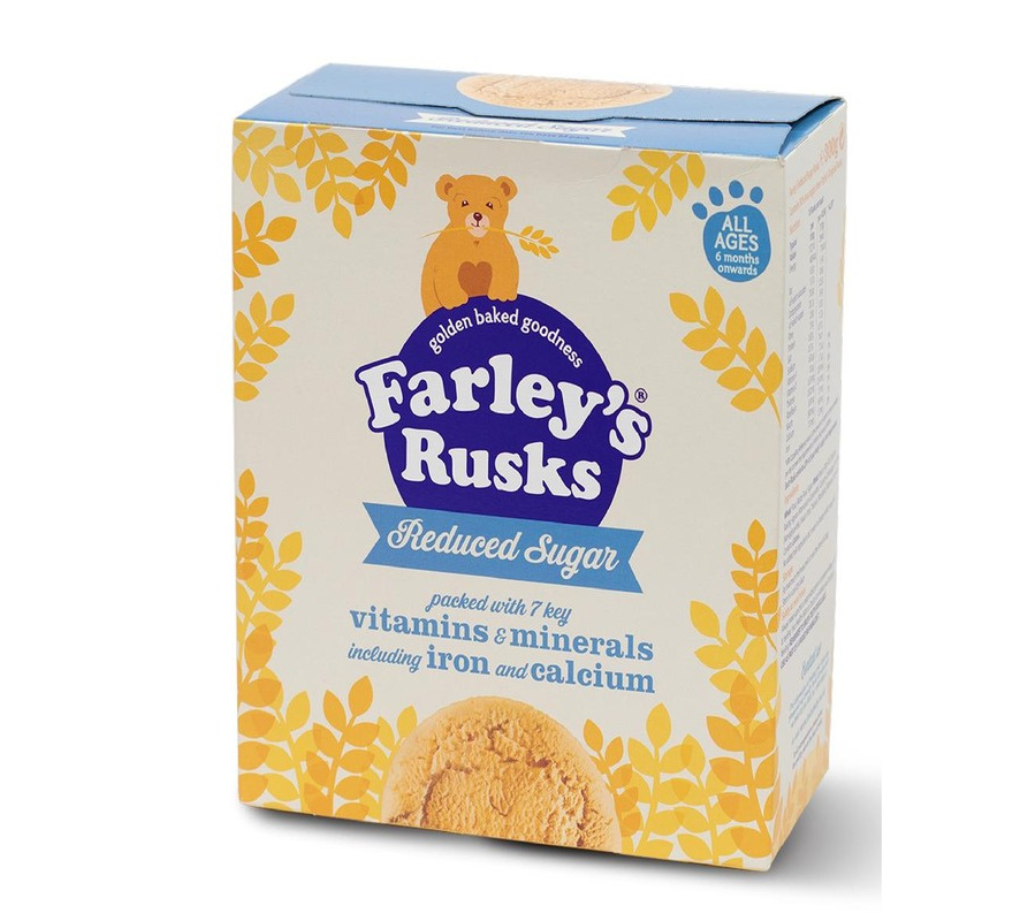 Farley’s Baby Rusk Reduced Sugar 6 Month+ 300g