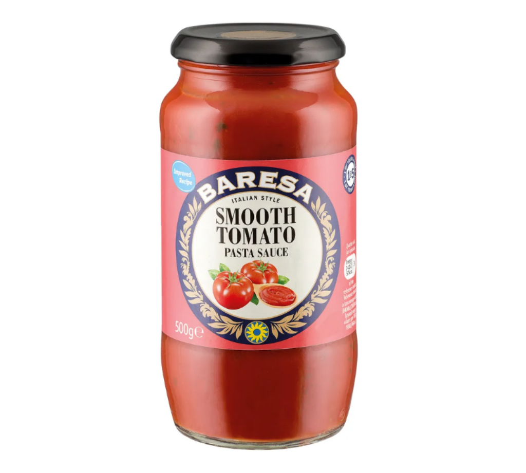 Baresa Smooth Tomato Pasta Sauce 500g