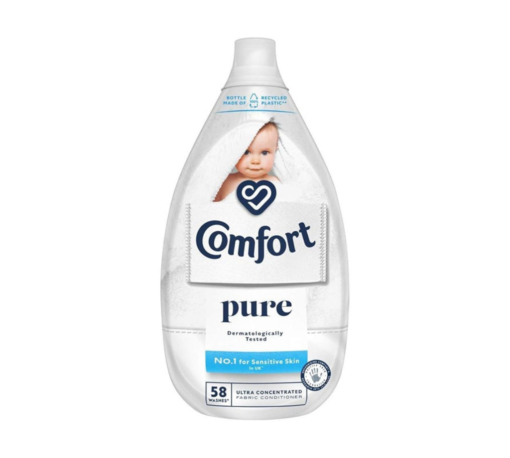 Comfort Pure Fabric Conditioner 58 Wash 870ml