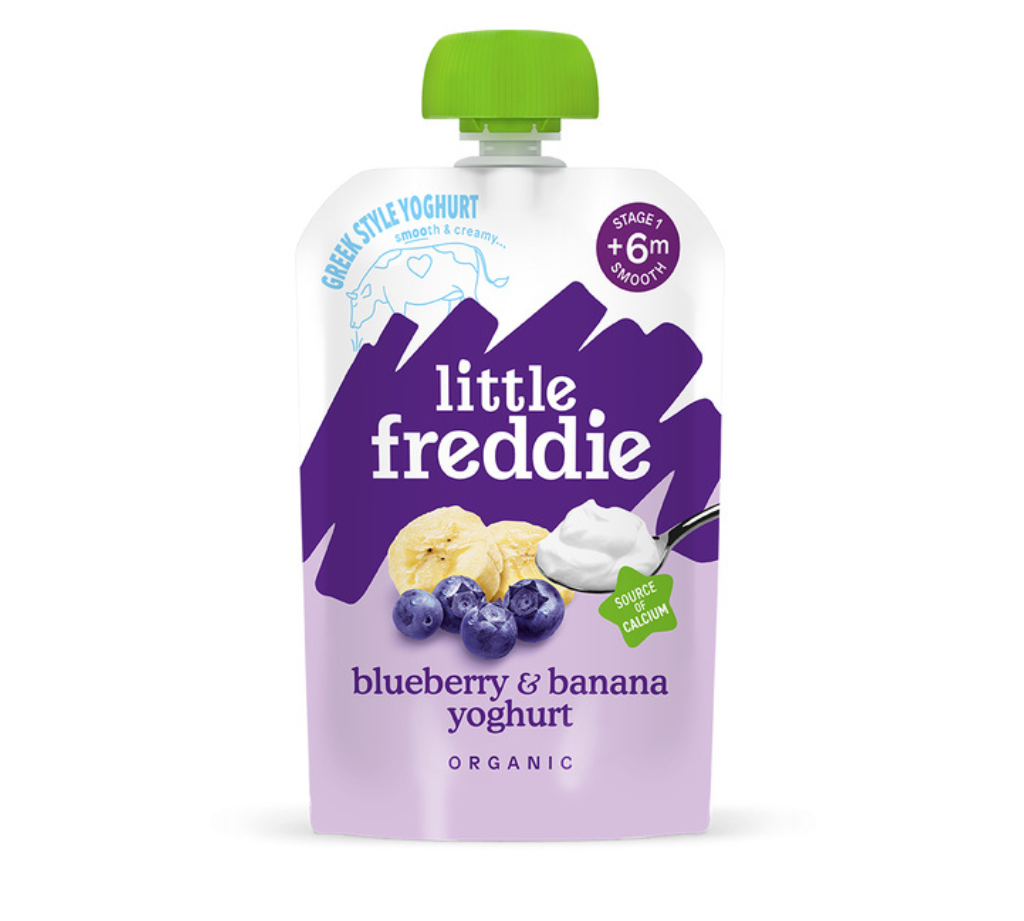 Little Freddie Blueberry & Banana Greek Style Yoghurt 100g
