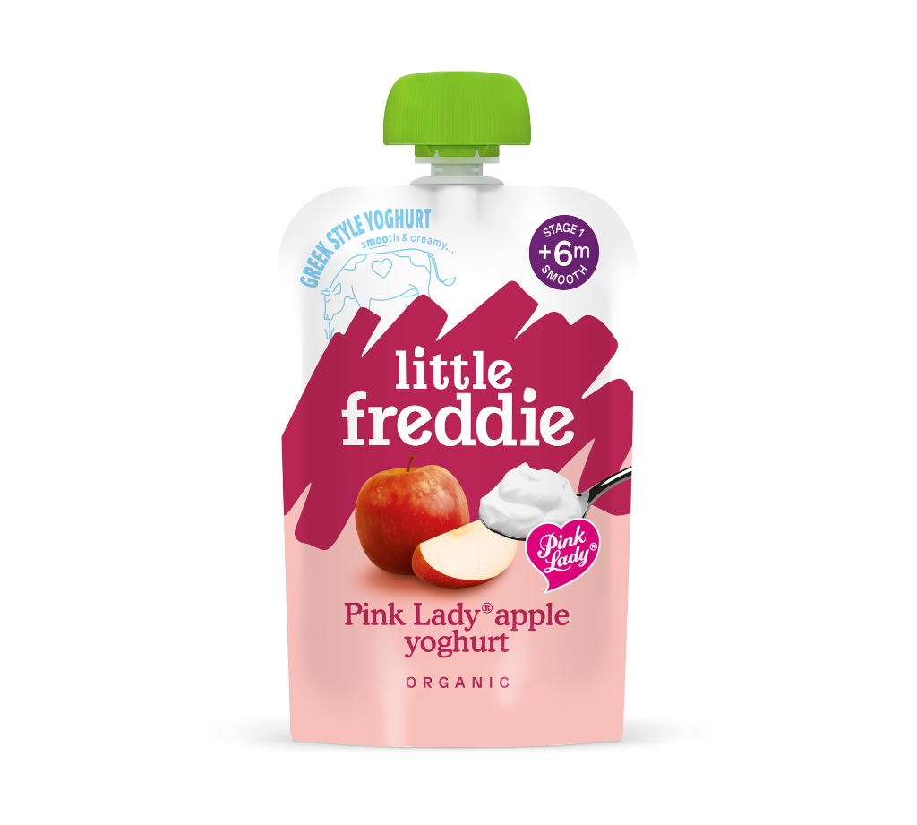 Little Freddie Creamy pink lady apple Yoghurt 100g